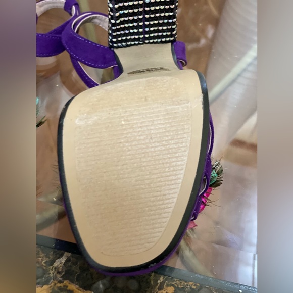 Betsey Johnson NWT Marlo Platform Sandals Multicolor Size 6 . - Picture 6 of 13